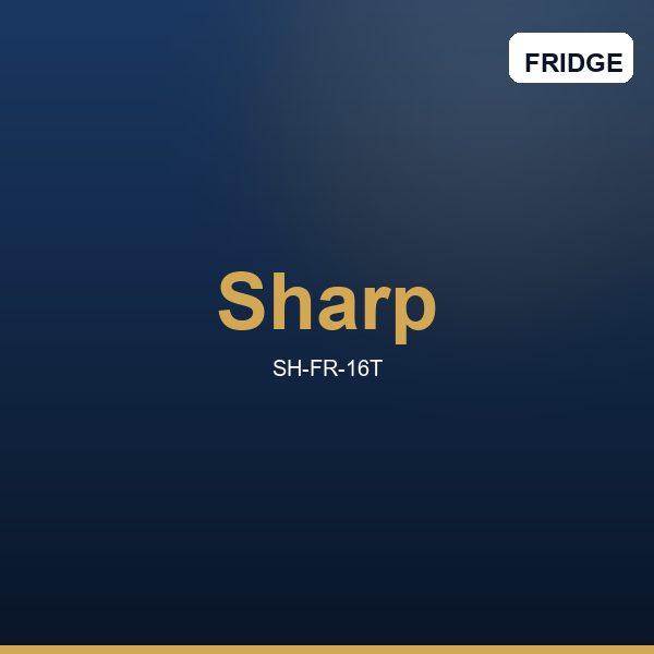 ثلاجة Sharp 16 قدم باب علوي